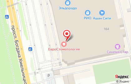 Салон оптики Айкрафт на проспекте Богдана Хмельницкого, 164 на карте