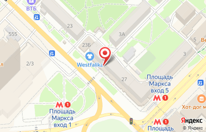 Магазин ювелирных изделий Золотое руно на площади Карла Маркса на карте