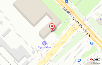 Торгово-монтажная компания SanTechBox на Краснопутиловской улице на карте