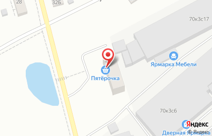Супермаркет Пятёрочка на Коммунистической улице на карте