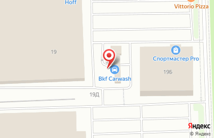 Автомойка самообслуживания bkf Carwash на Пулковском шоссе на карте