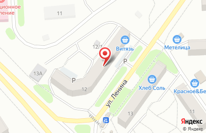 Супермаркет УсТь-Терем на карте