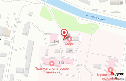 Елизовское межрайонное отделение Камчатское краевое бюро судебно-медицинской экспертизы на карте