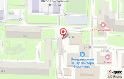 Магазин овощей и фруктов в Красносельском районе на карте