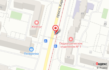 М-сервис на проспекте Кирова на карте