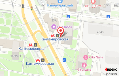 Киоск печатной продукции Сейлс на Пролетарском проспекте на карте