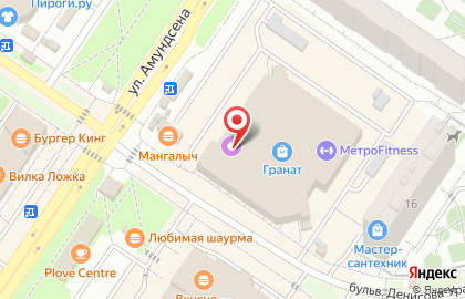 Интернет-магазин интим-товаров Puper.ru на улице Амундсена на карте
