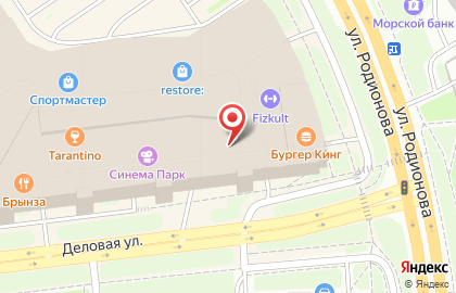 Ресторан быстрого питания KFC в Нижегородском районе на карте
