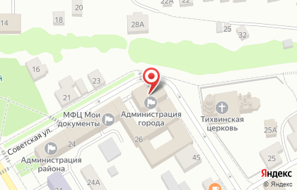 Феникс-групп, ООО на Советской улице на карте