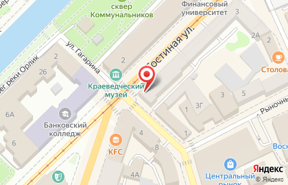 Магазин Пятисотка в Заводском районе на карте