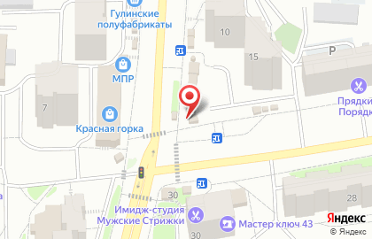Магазин и киоск по продаже мяса птицы на улице Кольцова на карте