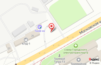 АЗС Татнефтепродукт на Московском шоссе на карте