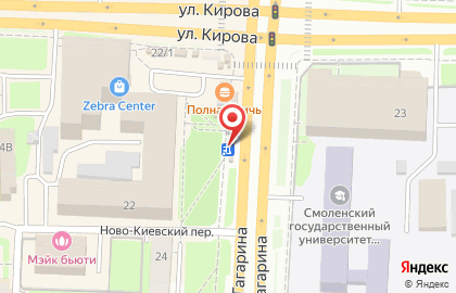 Магазин цветов Florinna на проспекте Гагарина на карте