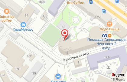 Интернет-магазин Спорт-Фирма24 в Чернорецком переулке на карте