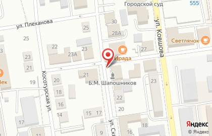 Юридическое агентство в Челябинске на карте