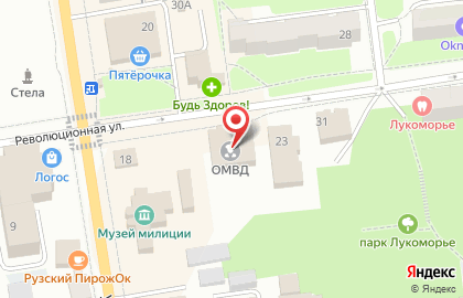 ОМВД России по Рузскому городскому округу на карте