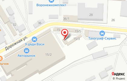 Теплостар-Трак на карте