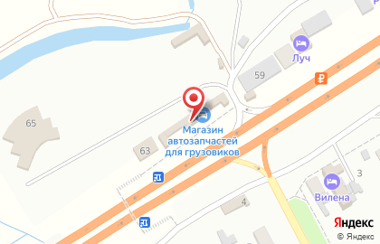 Придорожный комплекс На семи ветрах на Заводской улице на карте