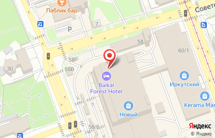 Парк развлечений Любо-Город на карте