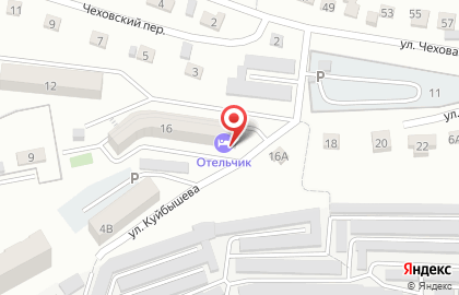 Гостиница Отельчик на карте