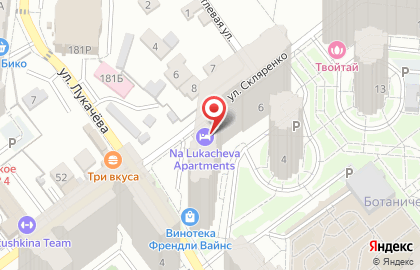 Самарский областной учебный комбинат Лукачева 6 на карте