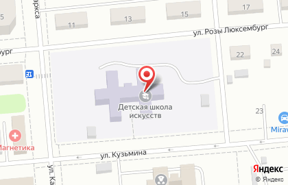 Дом Молодежи в Екатеринбурге на карте