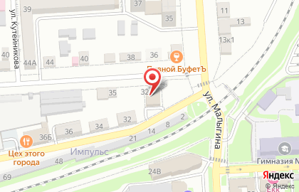 Служба экспресс-доставки Pony Express на улице Козлова на карте