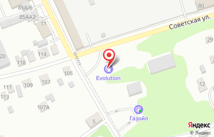 EVO на Советской улице на карте