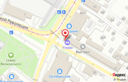 Хостел Узоры на карте