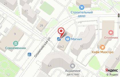 72komfort.ru на Олимпийской улице на карте