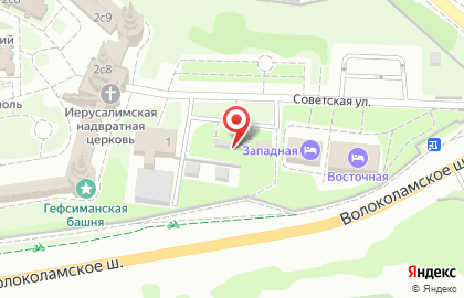 Платный общественный туалет, г. Истра на Советской улице на карте