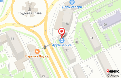 Салон-магазин штор на Октябрьском проспекте на карте