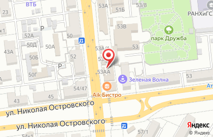 Магазин в Астрахани на карте