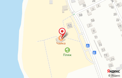 Ресторан Чайка в Волгограде на карте