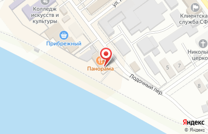 Кафе Панорама в Сызрани на карте