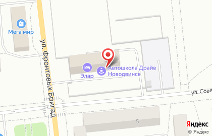 Юридическое агентство Миг на улице Советов на карте