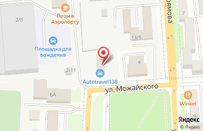 Магазин электронных крышек-биде Аквалюкс в Октябрьском районе на карте