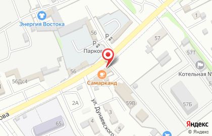 Продуктовый магазин Анюта на улице Дунаевского на карте