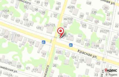 Магазин Венеция на Красной улице на карте