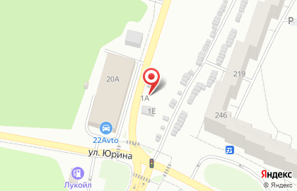 Автокомплекс в Ленинском районе на карте