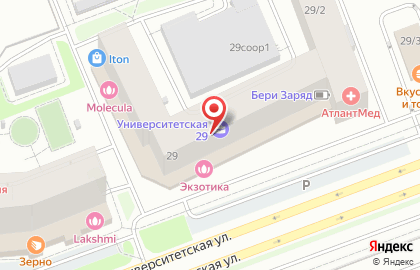 Сауна Аквабриз на карте