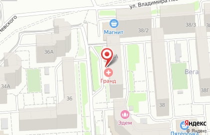 Лечебно-оздоровительный центр Гранд на улице Владимира Невского на карте