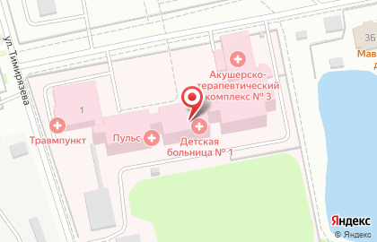 Тольяттинская городская детская клиническая больница на карте