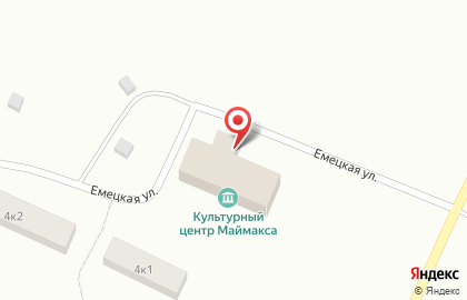 Культурный центр Маймакса в Архангельске на карте