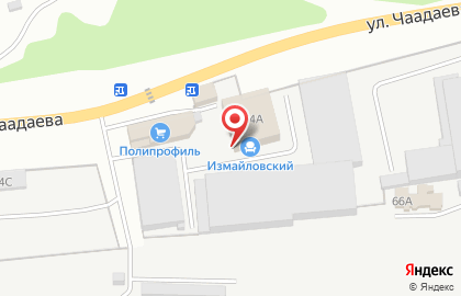 Центр мебельной комплектации Измайловский в Железнодорожном районе на карте