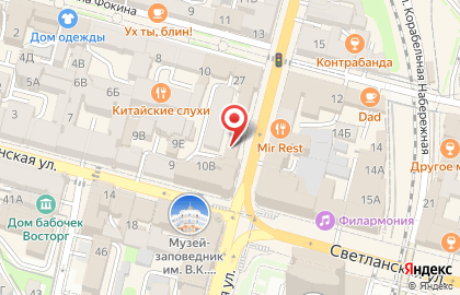 Магазин корейской косметики Tony Moly в Фрунзенском районе на карте