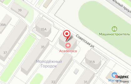Строящиеся объекты, ООО Камтеко на Советской улице на карте