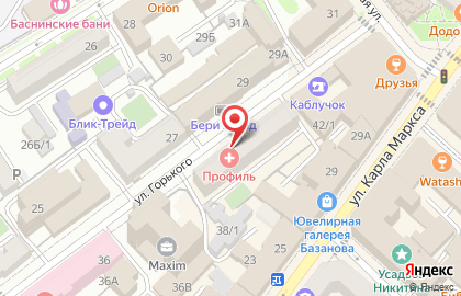 Туристическое агентство Путевкин в Кировском районе на карте