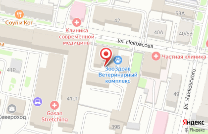 Институт повышения квалификации Профит на улице Некрасова на карте