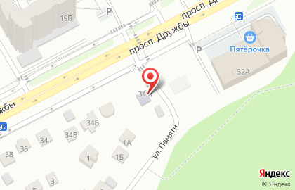 Частный детский сад Под солнышком в Центральном районе на карте